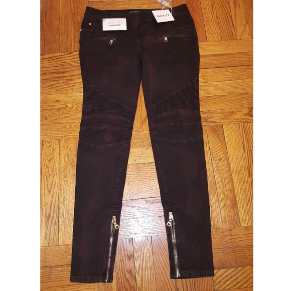 SOLD !!!! Balmain Rare Limited Edition Moto Jeans - Picture 2 of 9